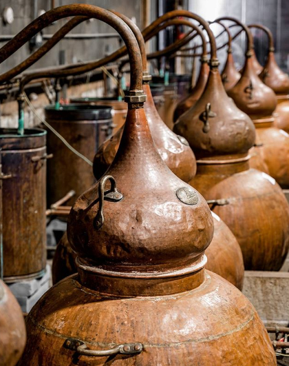 Rude Mechanicals copper Stills