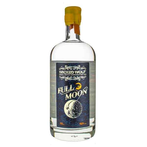 Wicked Wolf Full Moon Gin 70cl, 42 Rusty Nail Spirits Next Day Delivery