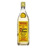 Mezcal with worm