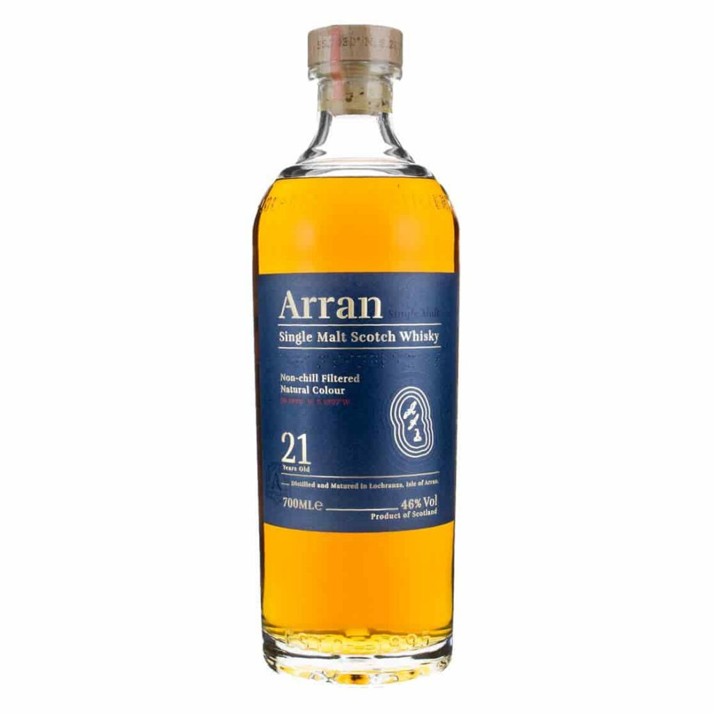 Arran 21 Year bottle