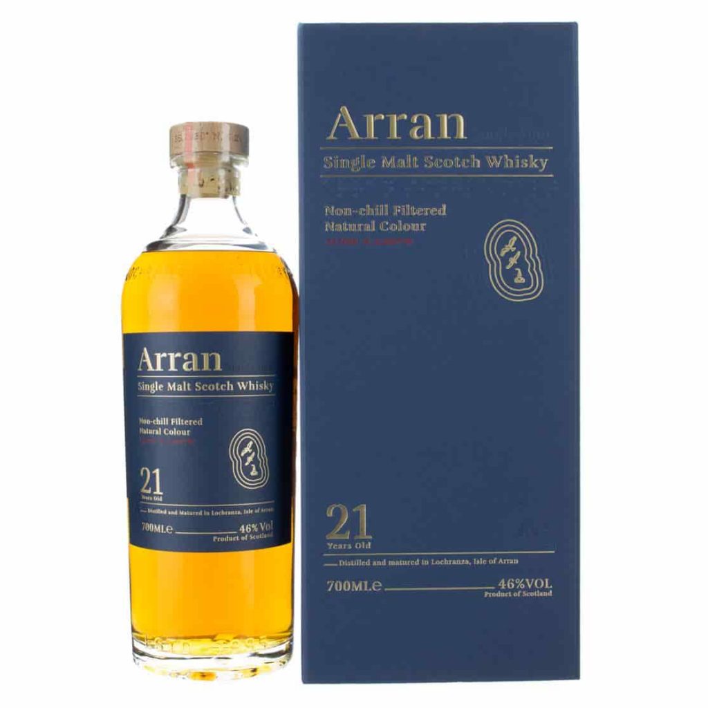 Arran 21 Year with box