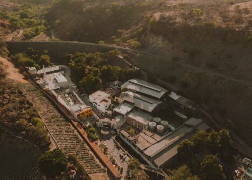 Casa Orendain aerial shot