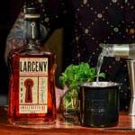 Larceny poured into Larceny cup