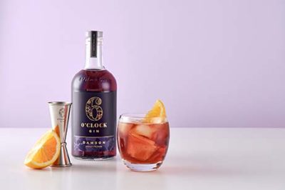 6 O'Clock Damson Gin Negroni