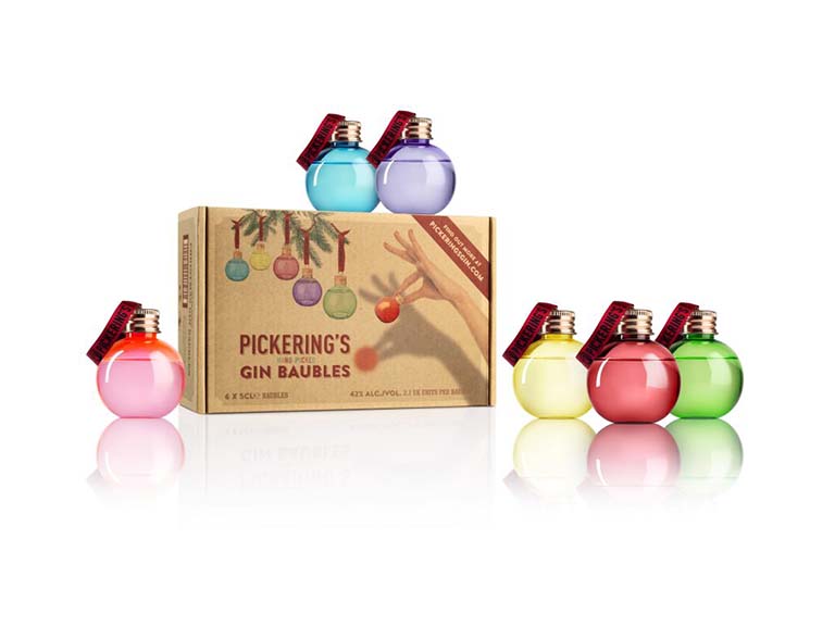 Pickerings Gin Baubles - Front