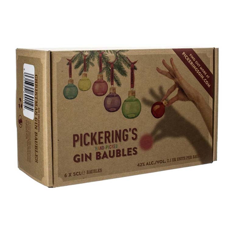 Pickerings Gin Baubles - Front