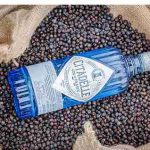 Citadella bottle in bag of juniper