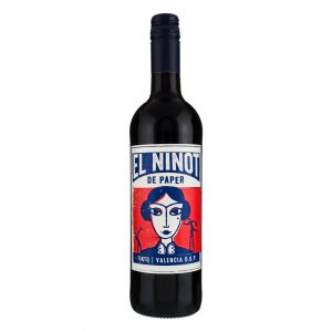 El ninot Red White Background