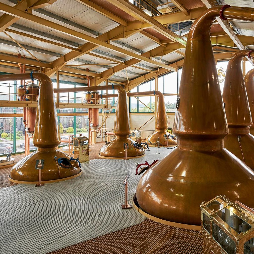 Glenlivet copper stills