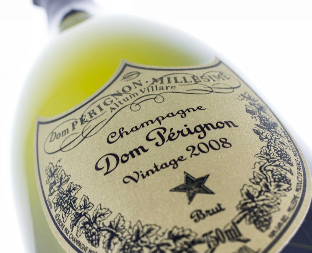 Dom Perignon front label 50