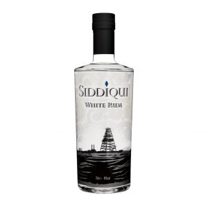 Siddiqui White Rum on white background