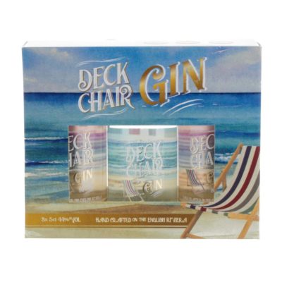 Deck Chair Gin Miniature Gift Set