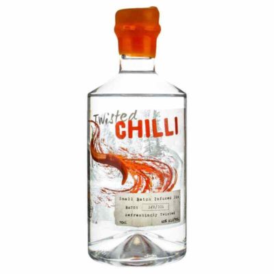 Gin Jar Twisted Chilli Gin white background