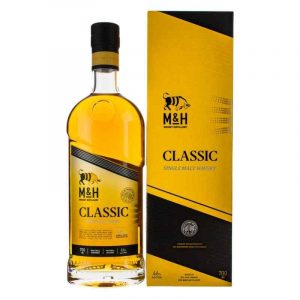 M and H Tel Aviv Whisky with box white background
