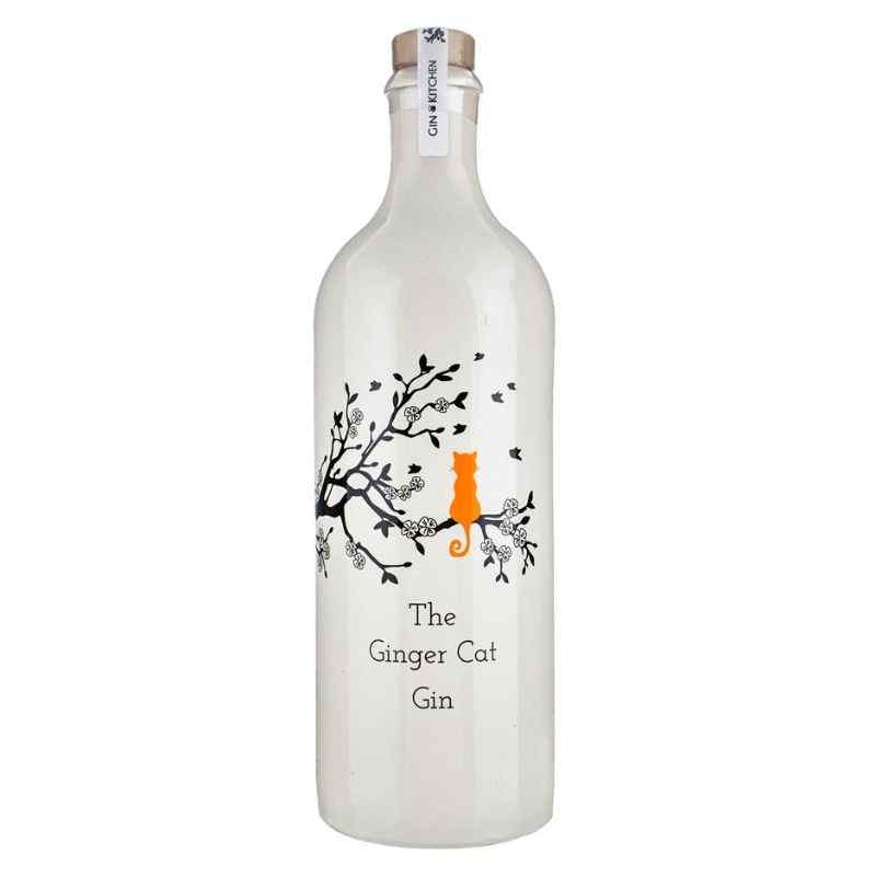 The Ginger Cat Gin 70cl, 48 Rusty Nail Spirits Next Day Delivery