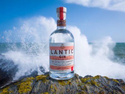 Lantic Summer Foraged Gin with sea wave