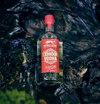 Wicked Wolf Exmoor Vodka on rocks