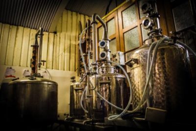 Bad Fagin's Devon Gin still at Exeter Distillery