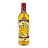 Gabriel Boudier Peche de Vignes Liqueur bottle on a white background