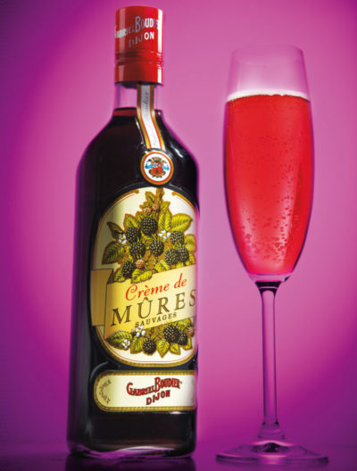 Gabriel Boudier Creme de Mure Sauvages Liqueur - Image 2
