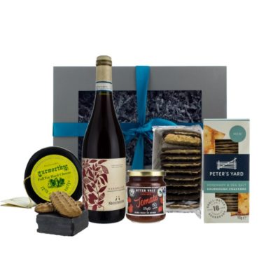 Rusty Red Wine and Cheese Hamper 600-90