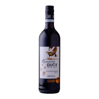 Stellar Organics, 'Running Duck', Merlot no sulphur Organic